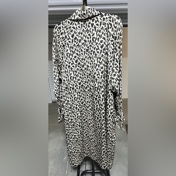 LA Coalition | Leopard Print Trench Coat - Picture 3 of 4
